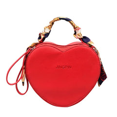 Silk Scarf Shoulder Bag for Women Crossbody Purse