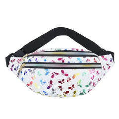 Women Printed Waist Fanny Pack Belt Bag Travel Hip Bum Purse