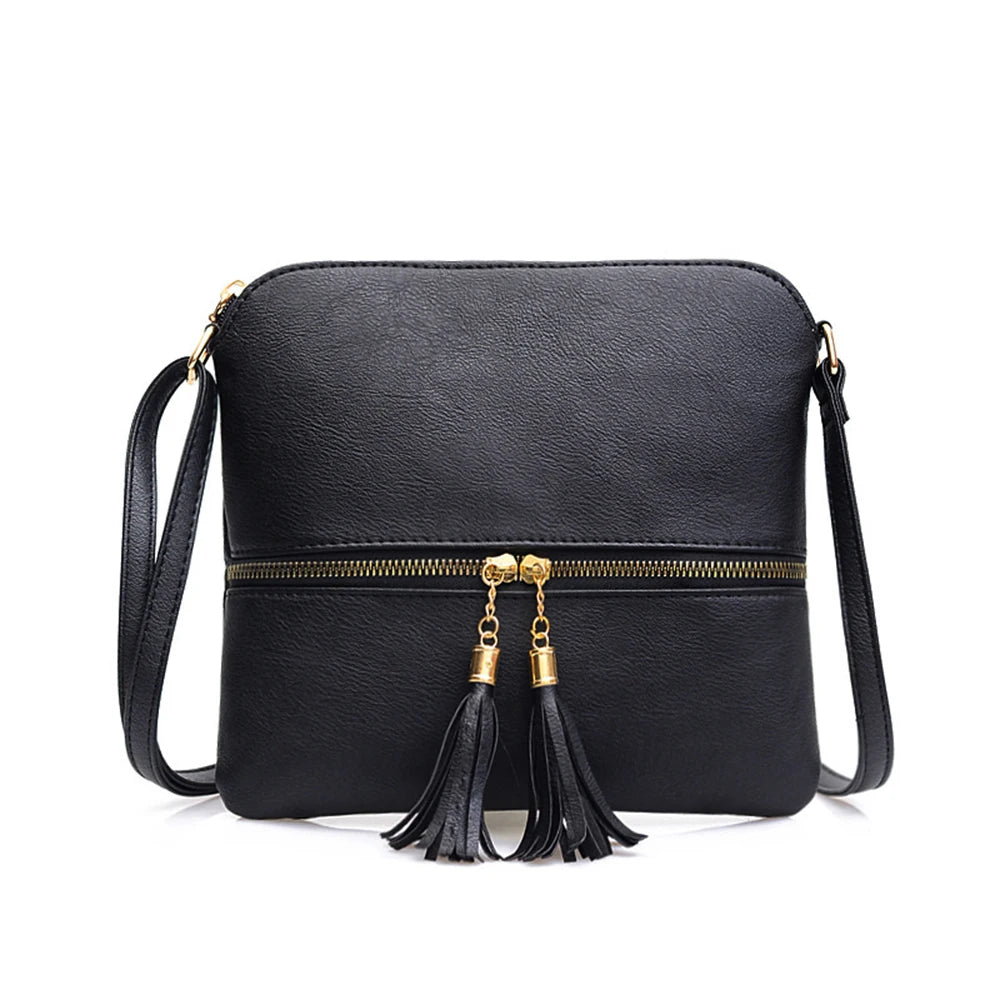 Women Pu Leather Messenger Bags Handbags Female Crossbody Shoulder Bags