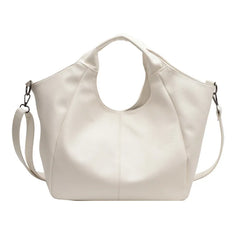 Women Pu Leather Shoulder Messenger Bag Female Large Capacity Crossbody Bucket B