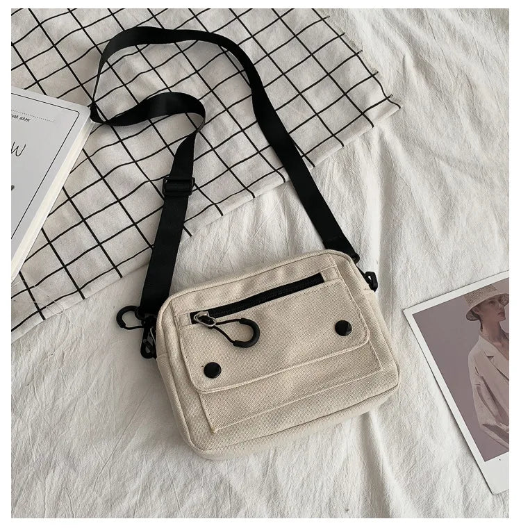 Women Canvas Handbag Casual Tote Outdoor Shoulder Messenger Bag
