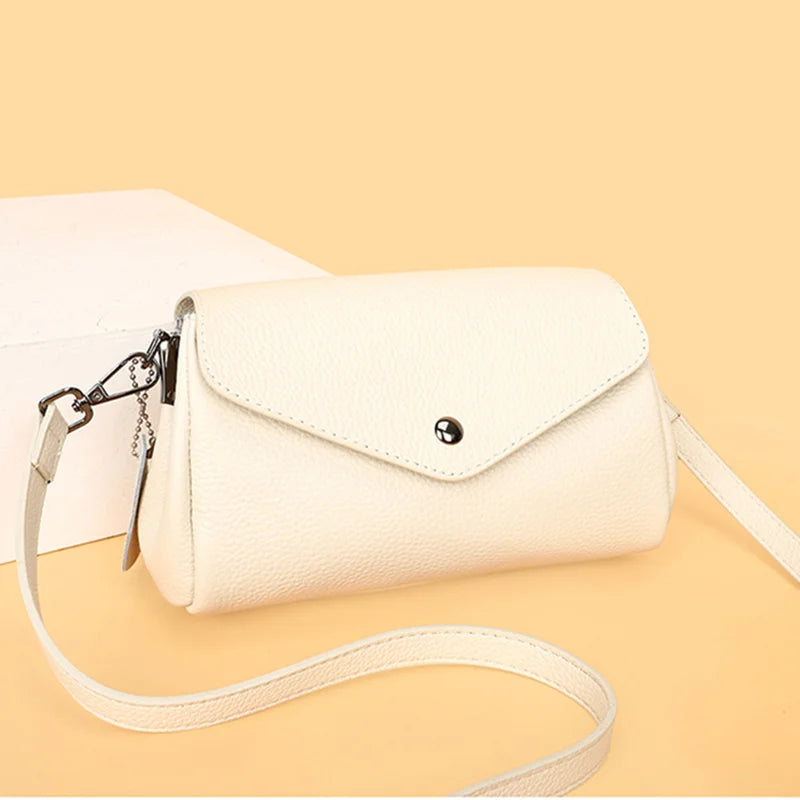 Women Leather Shoulder Bags Casual Tote Messenger High Female Handbag Purse