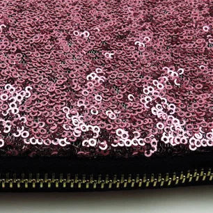 Women Reversible Sequins Mermaid Glitter Make Up Pouch Handbag
