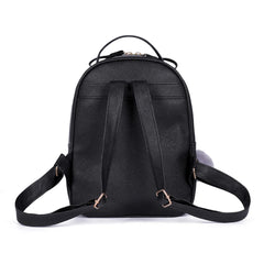 Cat Square Satchel Travel Backpack for Girls