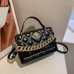 Vintage Red Crossbody Bag with Top Handle for Women