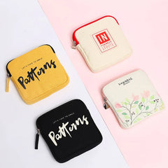 Portable Women's Sanitary Napkin Storage Bag