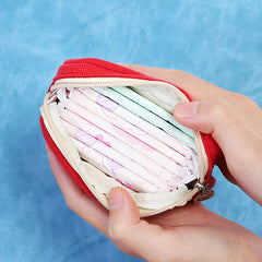 Portable Women's Sanitary Napkin Storage Bag