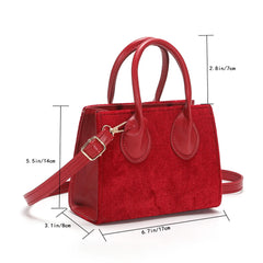 Women Satchel Bags Felt Bags for Women Small Crossbody Bag Handbag Tote