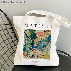 Vintage Matisse Cut Outs Exhibit Lady Bag