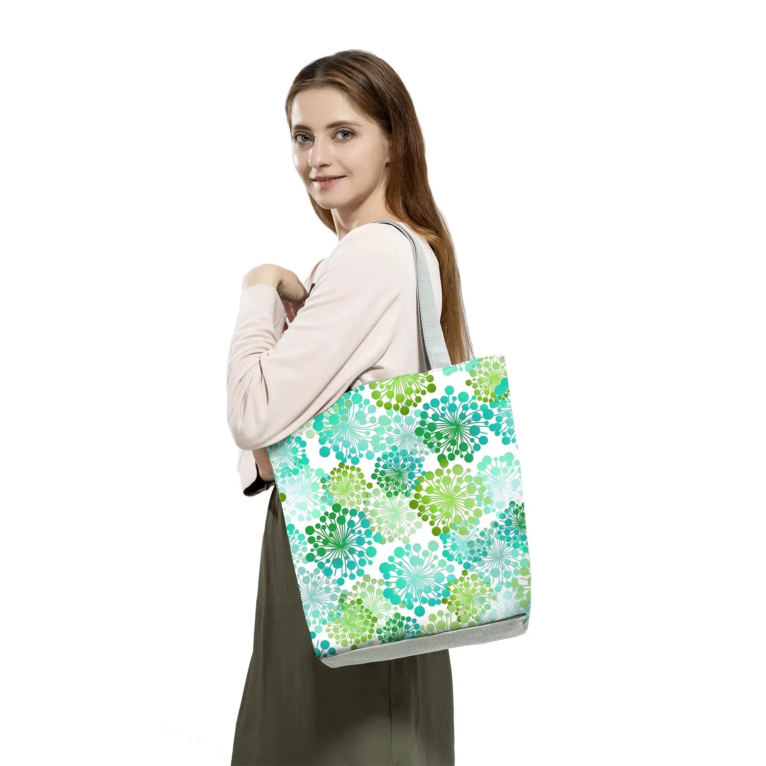 Women Shopping Bag High Capacity Portable Ladies Tote Bag