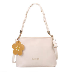Small Square Bag Flower Wallet Messenger Bag