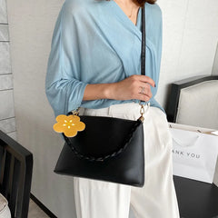 Small Square Bag Flower Wallet Messenger Bag