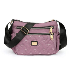 Women Shoulder Bag Oxford Bucket Tote Vintage Handbag
