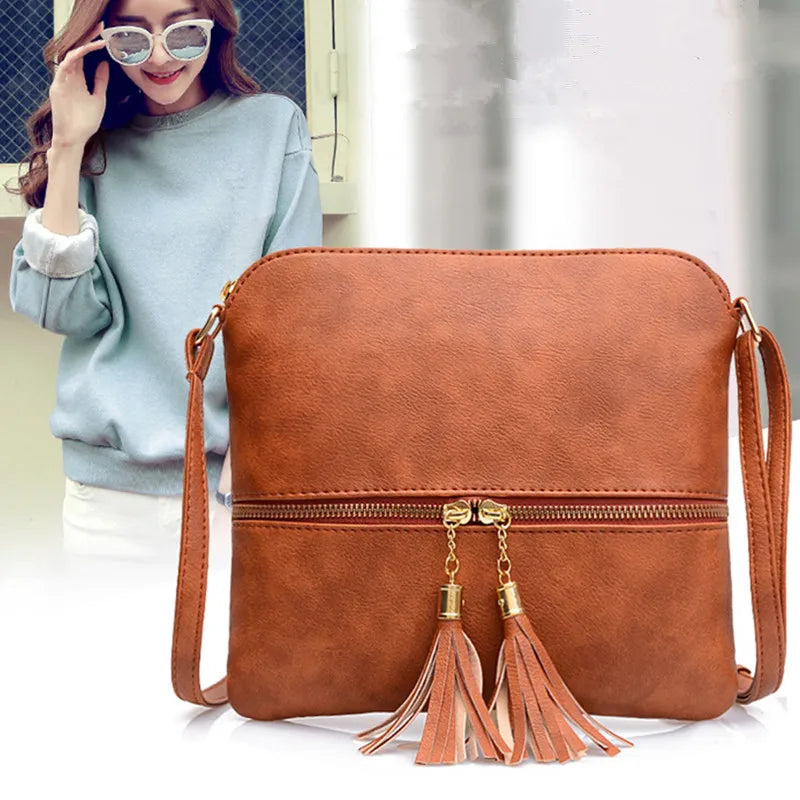 Women Shoulder Bag Crossbody Small Handbag Pocket Zipper Messenger