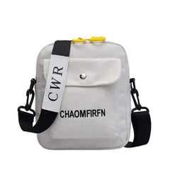 Canvas Casual Tote Shoulder Bag Zipper Messenger Handbag