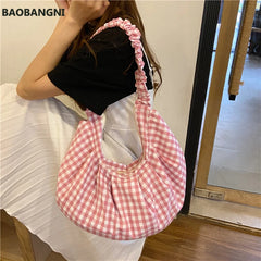 Classic Female Handbag Shoulder Bag for Ladies Casual Tote Girls