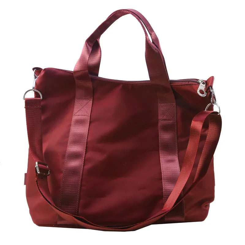 Women Shoulder Bag Crossbody Large Capacity Messenger Nylon Waterproof Lady Purs
