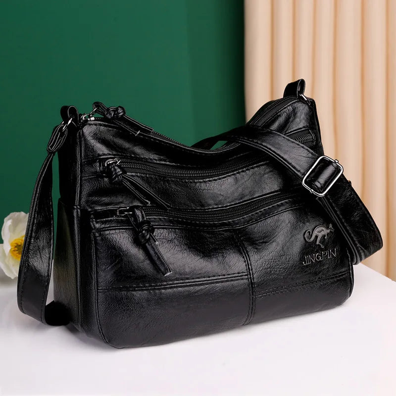 Women Shoulder Bag Ladies Crossbody Bag for Female Handbags Soft Leather Bags