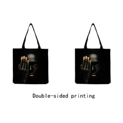 African Art Foldable Shoulder Bag for Women