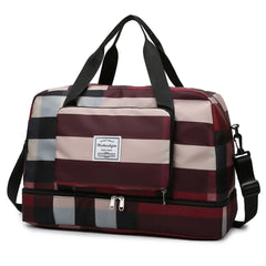 Sports Folding Fitness Travel Bag for Women