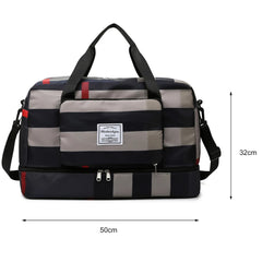 Sports Folding Fitness Travel Bag for Women