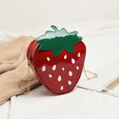 Strawberry Shape Crossbody Bag for Women