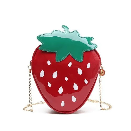 Strawberry Shape Crossbody Bag for Women