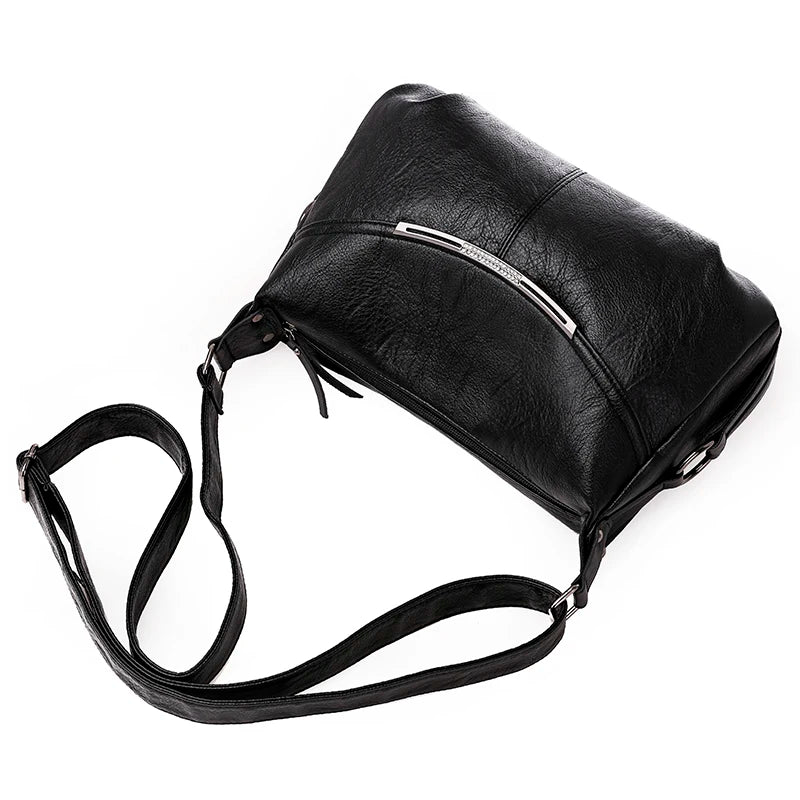 Women Shoulder Bag Vintage Crossbody Bag Pu Handbag High Bags For Women Ladies C