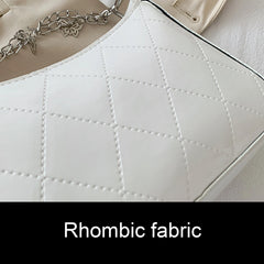 Butterfly Chain Decoration Shoulder Bag with Detachable Strap