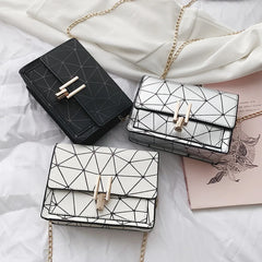 Women Shoulder Bags Messenger Chain Print Handbag