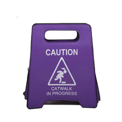 Creative Parking Sign Crossbody Bag Shoulder Bag