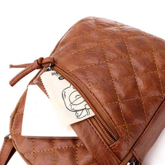 Small Leather Crossbody Bag for Ladies Women Girls
