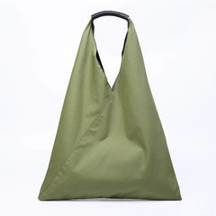Retro Canvas Underarm Bag Casual Minimalist Shoulder Tote