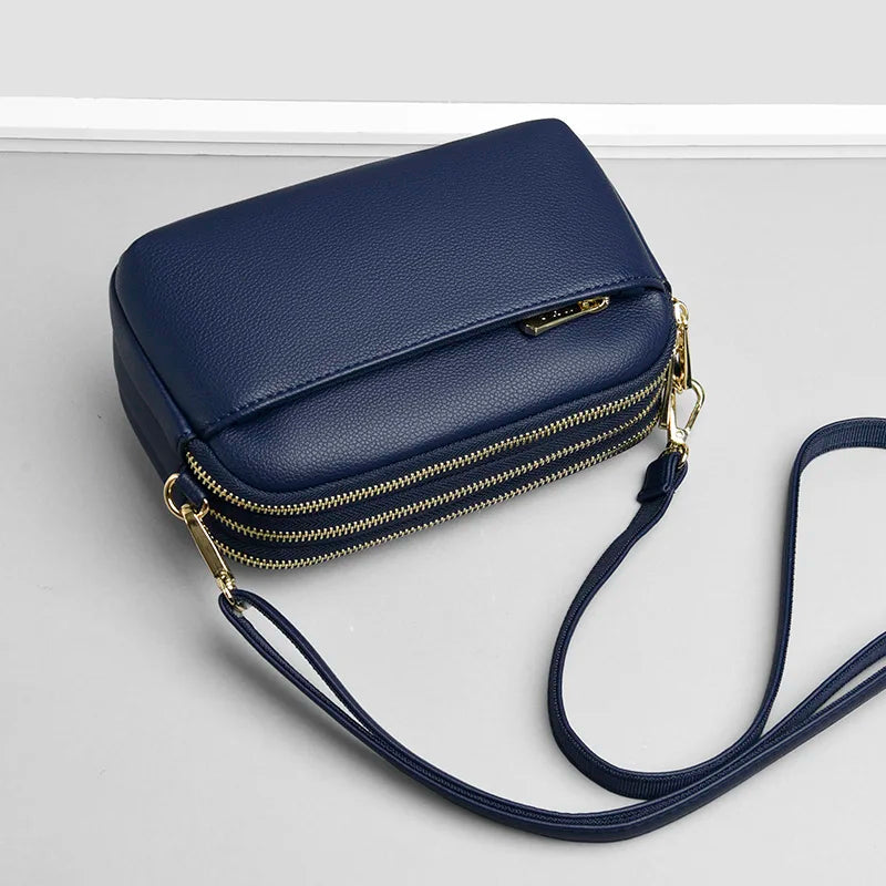 Women Shoulder Bags High Purse Soft PU Leather Handbags Crossbody Bag