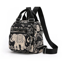 Waterproof Nylon Lady Backpack Female Tote Crossbody Bags For Women