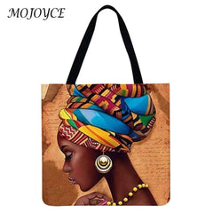 Printed Shoulder Bag Large Capacity Shopper Handbag