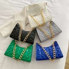 Retro Chain Handbag Women Shoulder Bags Ladies Totes Underarm Bag