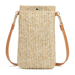 Women Shoulder Bags Staw Phone Messenger Bag Girls Coin Purse