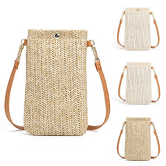 Women Shoulder Bags Staw Phone Messenger Bag Girls Coin Purse Bolsa