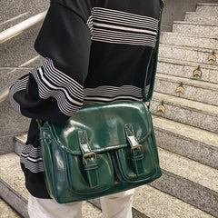 Japanese PU Leather Crossbody Bag for Women