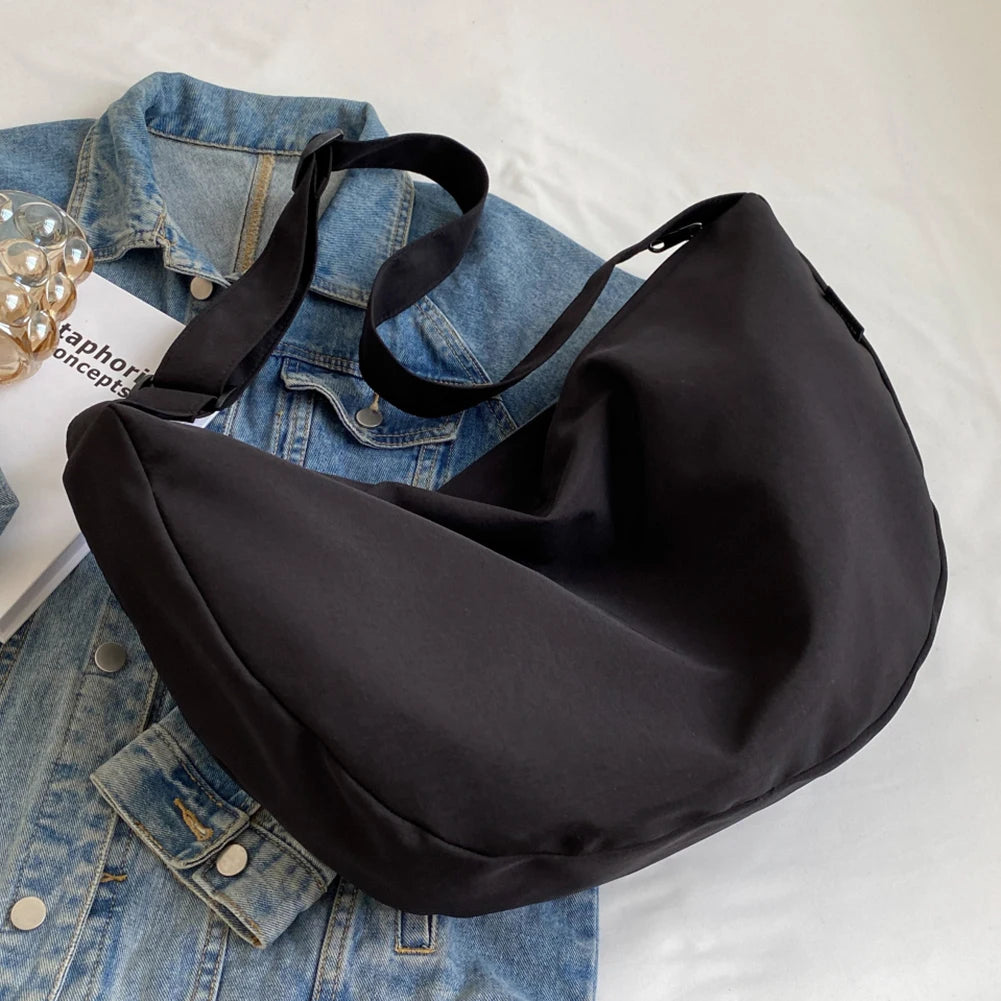 Women Shoulder Crossbody Bag Large Capacity Solid Crossbody Hand Bags Casual