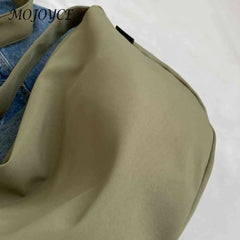 Women Shoulder Crossbody Bag Large Capacity Solid Crossbody Hand Bags Casual