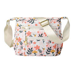 Leather Shoulder Handbag Roomy Bag Multiple Pockets