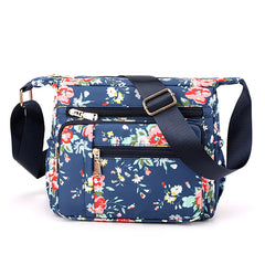 Leather Shoulder Handbag Roomy Bag Multiple Pockets