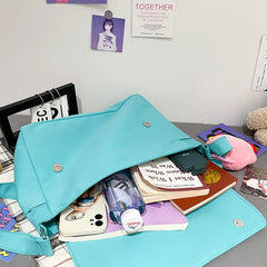 Canvas Crossbody Postman Bag for Women