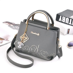 Women Small Bag Embroidery Flower Shoulder Bag Handbag