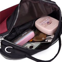 Women Small Bag Casual Oxford Cloth Shoulder Crossbody Change Mobile Phone Purse