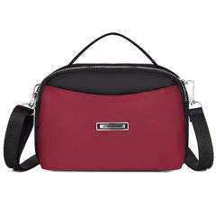 Women Small Bag Casual Oxford Cloth Shoulder Crossbody Change Mobile Phone Purse