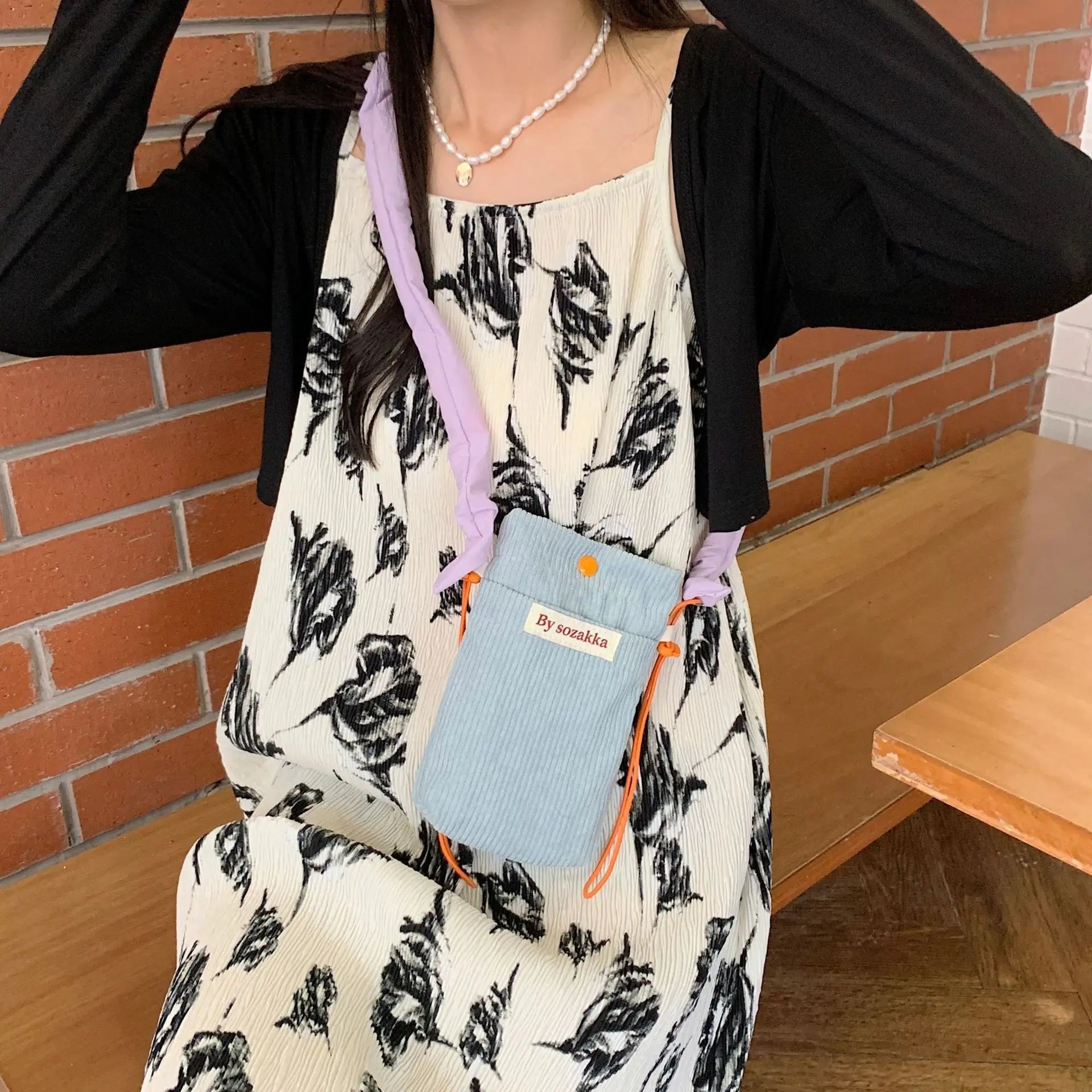 Women Small Crossbody Bag Casual Student Girls Messenger Bags Vintage
