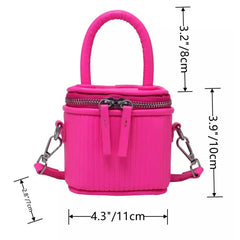 Women Small Crossbody Handbags Mobile Phone Bucket Bag For Coin ID Card Money